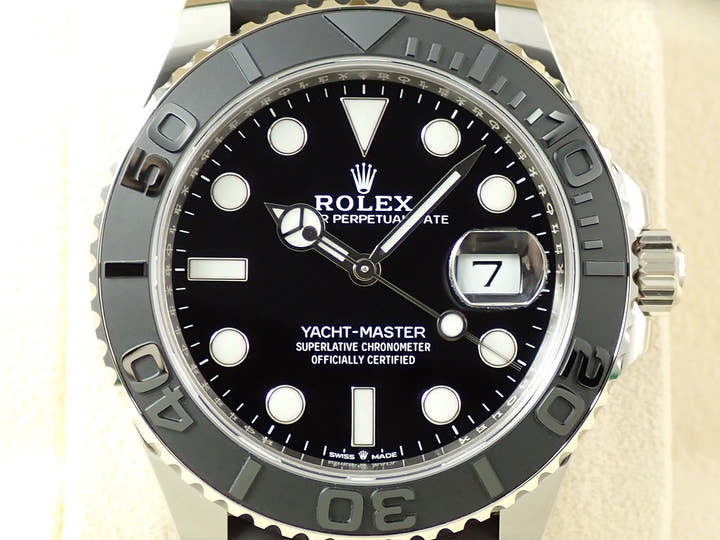 ロレックス ヨットマスター42 Ref.226659 ホワイトゴールド ブラック文字盤