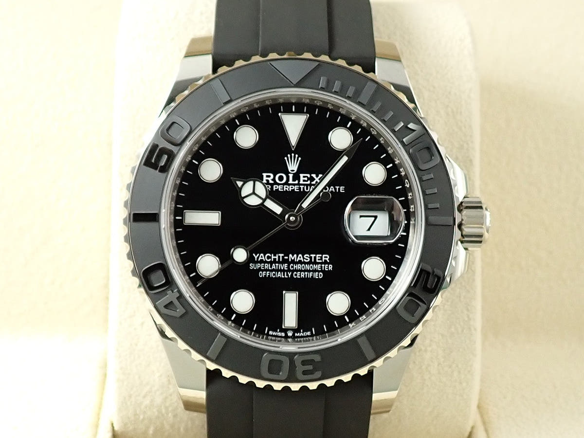 ロレックス ヨットマスター42 Ref.226659 ブラック文字盤 未使用 STY3U1W3