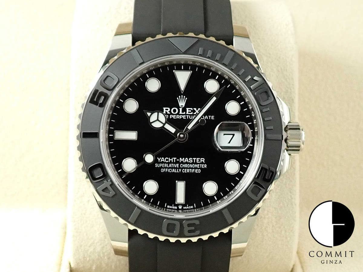 ロレックス ヨットマスター42 Ref.226659 ブラック文字盤 未使用 STY3U1W3