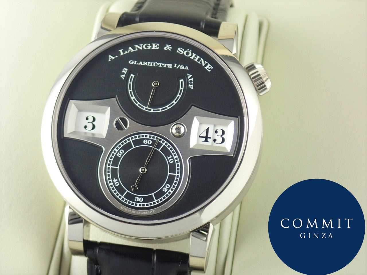 A. Lange &amp; Söhne Zeitwerk Ref.140.029 18KWG &lt;Warranty, Box, etc.&gt;