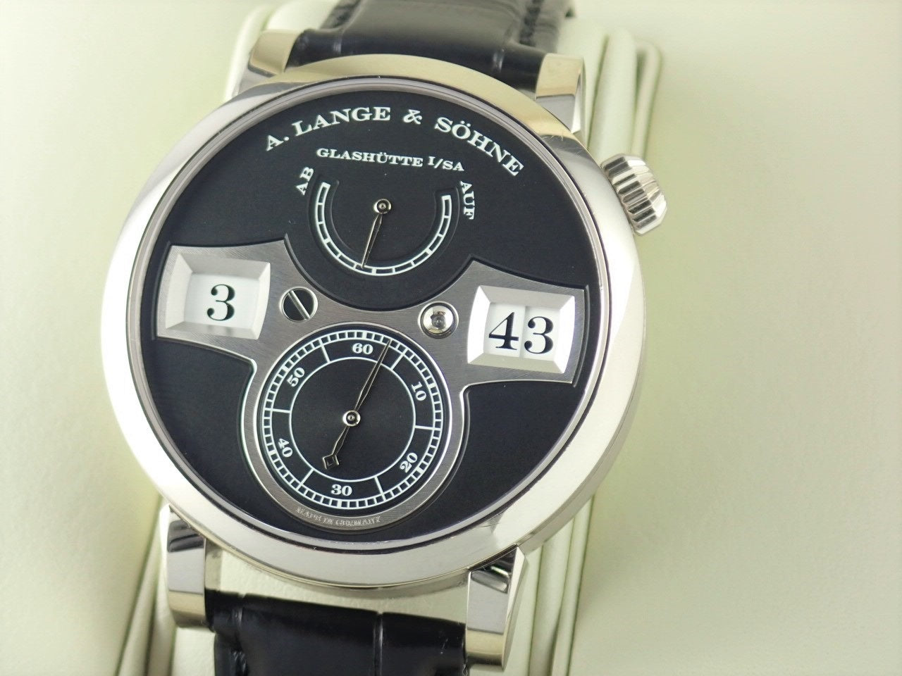 A. Lange &amp; Söhne Zeitwerk Ref.140.029 18KWG &lt;Warranty, Box, etc.&gt;